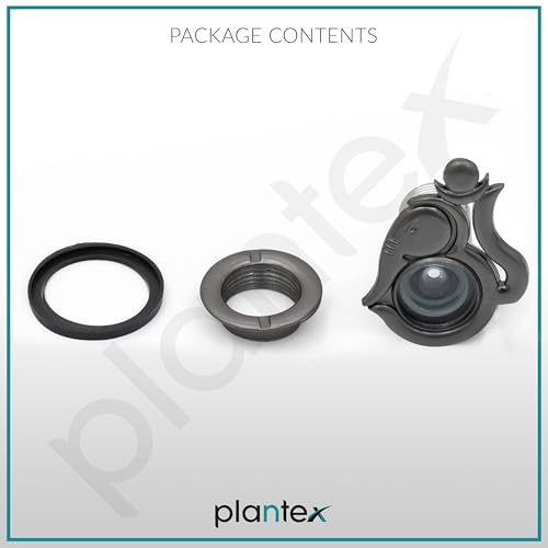 Image of Plantex Solid Brass Door Eye Viewer /Door Lens /Peephole for Main Door /180 Degree Ultra Clear Door Viewer for Safe and Secure Home /Office /Hotel - Pack of 1 (Satin Black)