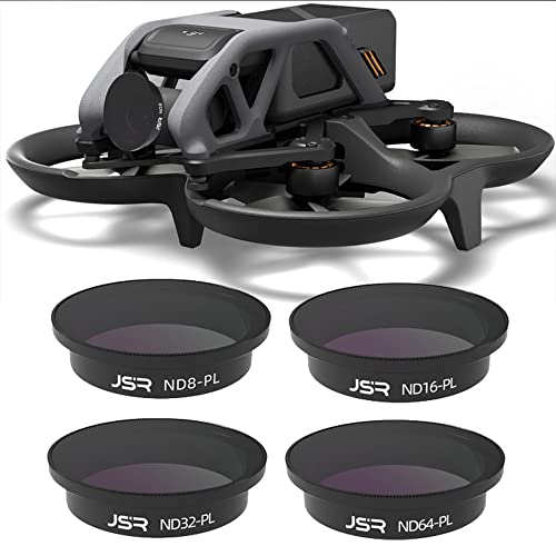 UKATOF DJI Avata �Ή��t�B���^�[ �����Y�ی�t�B���^�[�Z�b�g[DJI Avata ��p�����Y�ی�t�B���^�[] (ND/PL-4IN 1 (ND4/PL+ND8/PL+ND16/PL+ND32/PL))