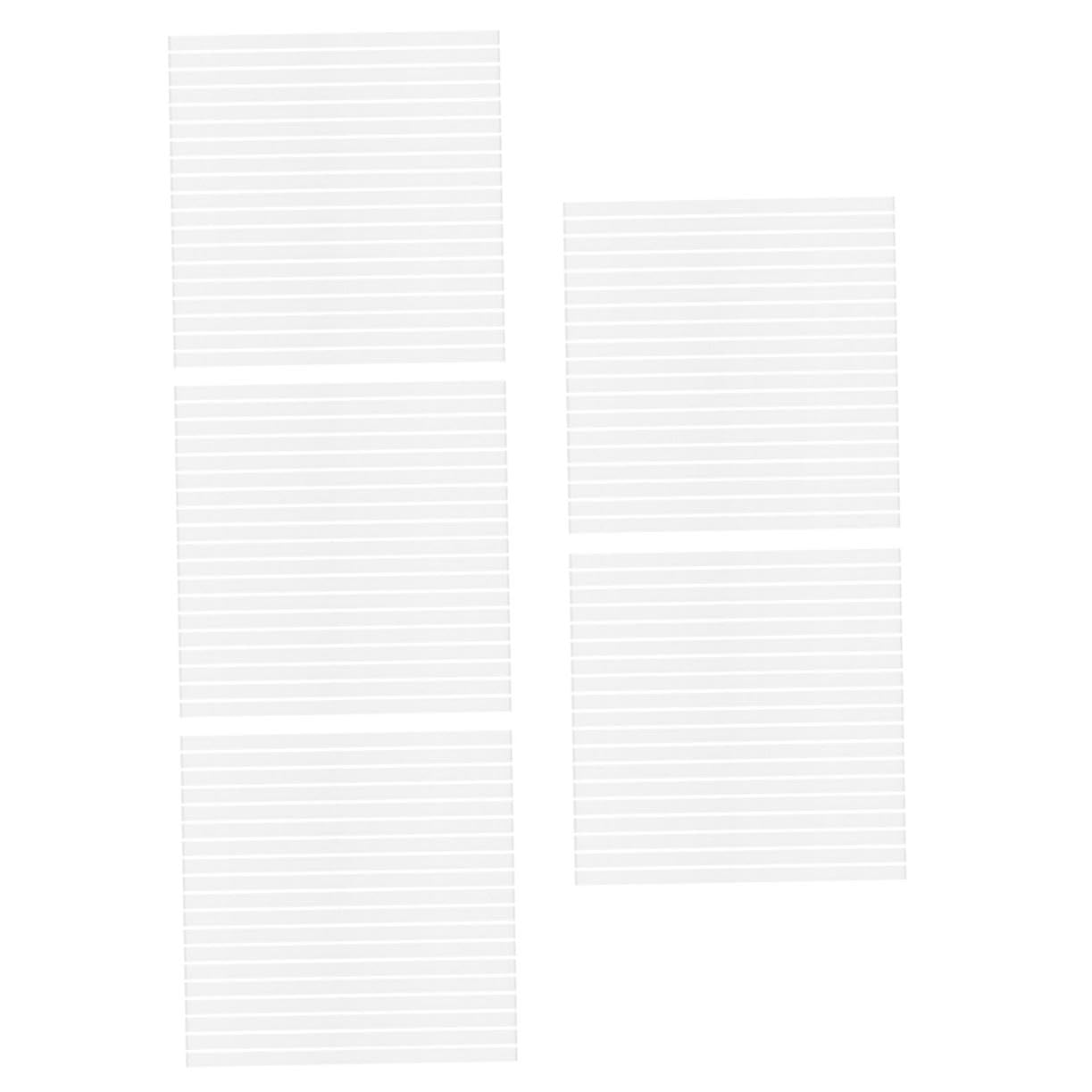 DOITOOL 5 Set Striscia Adesiva Termofusibile Colla Per Rilegatura Di Libri Rilegatura Adesiva Nastri Pratici Strisce Di Rilegatura Con Colla Trasparente Resina 20 Pezzi*5