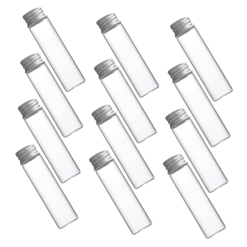 Petits pots couvercles à vis ABOOFAN en verre pour herbes et bijoux