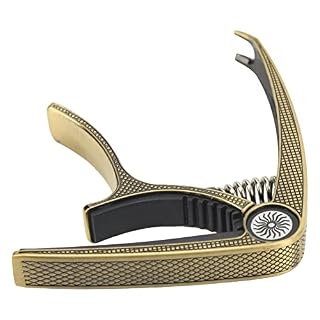 Capo de Guitare, pour Guitares Acoustiques et éLectriques, Capodastre de Guitare éLectrique Universel en MéTal Haute… – Image 6