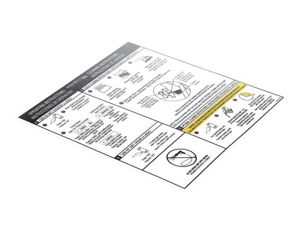 Groen 145034 GROEN 145034 LABEL, CLEANING, SMART STEAM (145034)