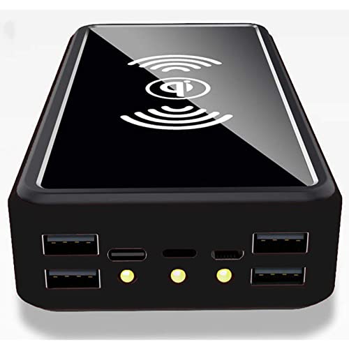 Power Bank, PowerBank Cargador Solar 50000mAh Solar - Cargador portátil USB C Cargador de batería Solar Carga rápida con 4 Salidas y 3 entradas, Linterna LED Batería Externa para teléfono mó