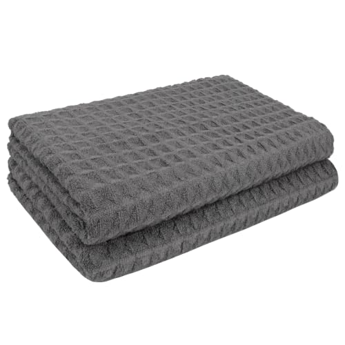 VIVOTE Mikrofasertücher Barista Tuch Waffeltuch Fusselfrei 40x70cm 2 Stück – Ansicht 1