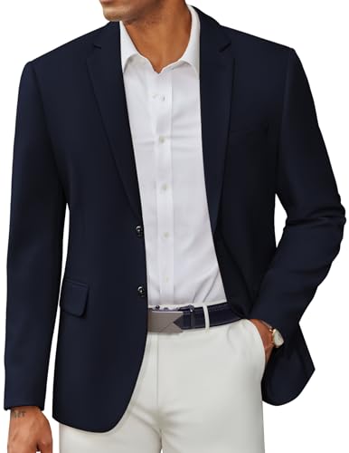 COOFANDY Men's Casual Blazer Slim Fit Two Button Lightweight Sport Coats Business Suit Jacket