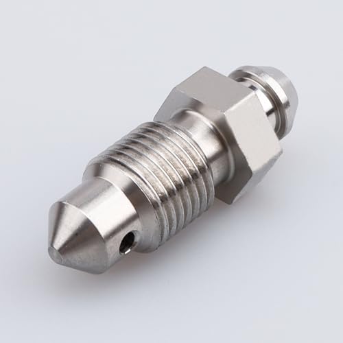 Image of AC PERFORMANCE Stainless Steel Bleeder Bleed Nipples Screw M10 x 1.0mm Metric Brake Caliper Clutch Fitting