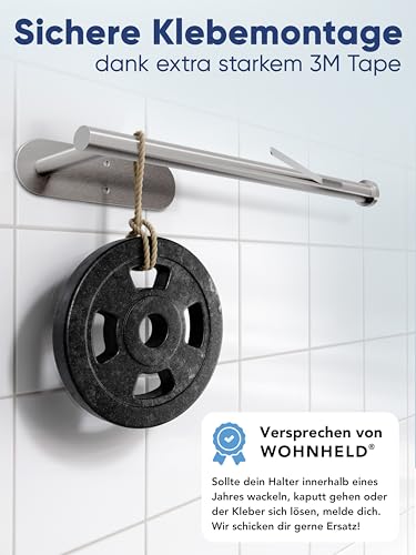 Wandrollenhalter Wohnheld Küchenrollenhalter ohne Bohren
