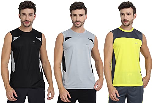 Image of FTX Men's Solid Regular Fit T-Shirt