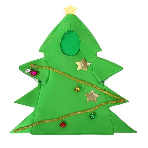 Disfraz de árbol de Navidad para niñas miniatura 6
