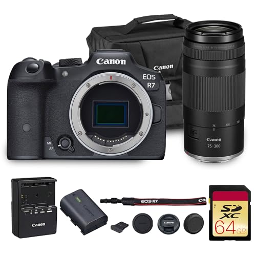 Canon EOS R7 with 75-300mm Lens