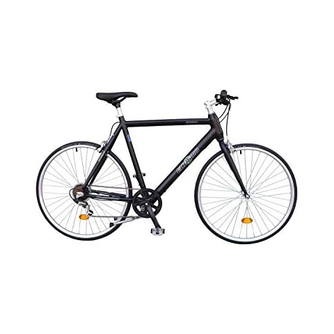 ECOSMO 700C New Fixed Gear Road Race Bicycle Bike, with Free Helmet- 700C01BL Cover