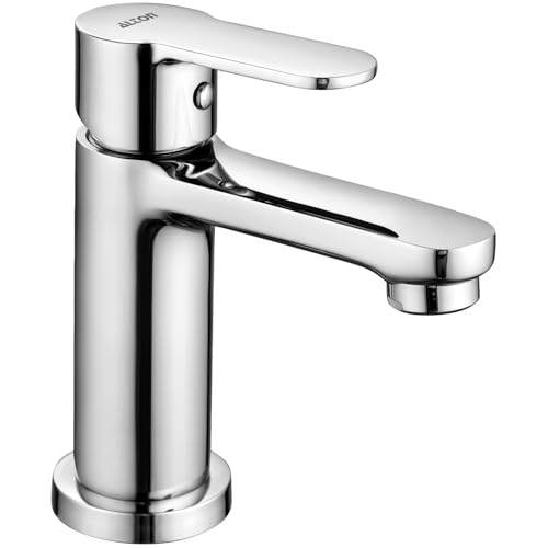 Image of ALTON XNO5115, Single Lever Basin Mixer | Bathroom Wash Basin Mixer Tap | Basin Tap | Silver