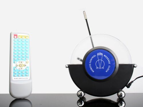 Amazon.com : Remote Control LED Floating Message Clock : Office ...