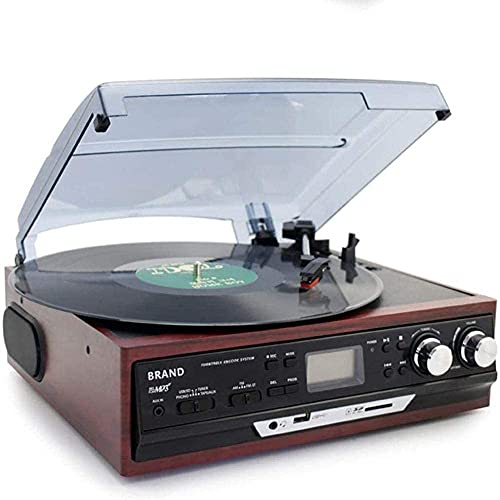 Gramophone, Tourne-Disque de Style Classique Platine Vinyle Vintage, avec Radio AM/FM Lecteur de Cassette Lecteur CD 2… - Les Beatles, Paul McCartney, John Lennon, RIngo Starr, George Harrison Gramophone, Tourne-Disque de Style Classique Platine Vinyle Vintage, avec Radio AM/FM Lecteur de Cassette Lecteur CD 2…