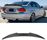 Carbon Fiber Rear Trunk Lip Tail Wing Spoiler Ducktail for 2006-2011 BMW E90 3 Series M3 Sedan
