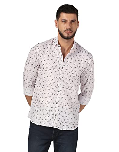 Image of Lymio Solid Regular Fit Men Casual Shirt