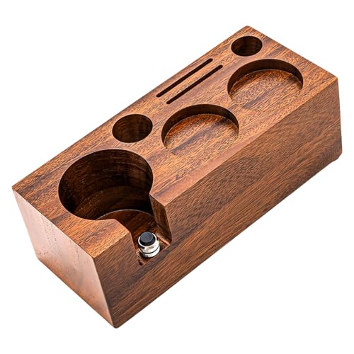 Support pour tamper à expresso en bois pour éviter les rayures - 2