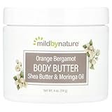 MILD BY NATURE Orange Bergamot Body Butter, 4 oz (114 g)