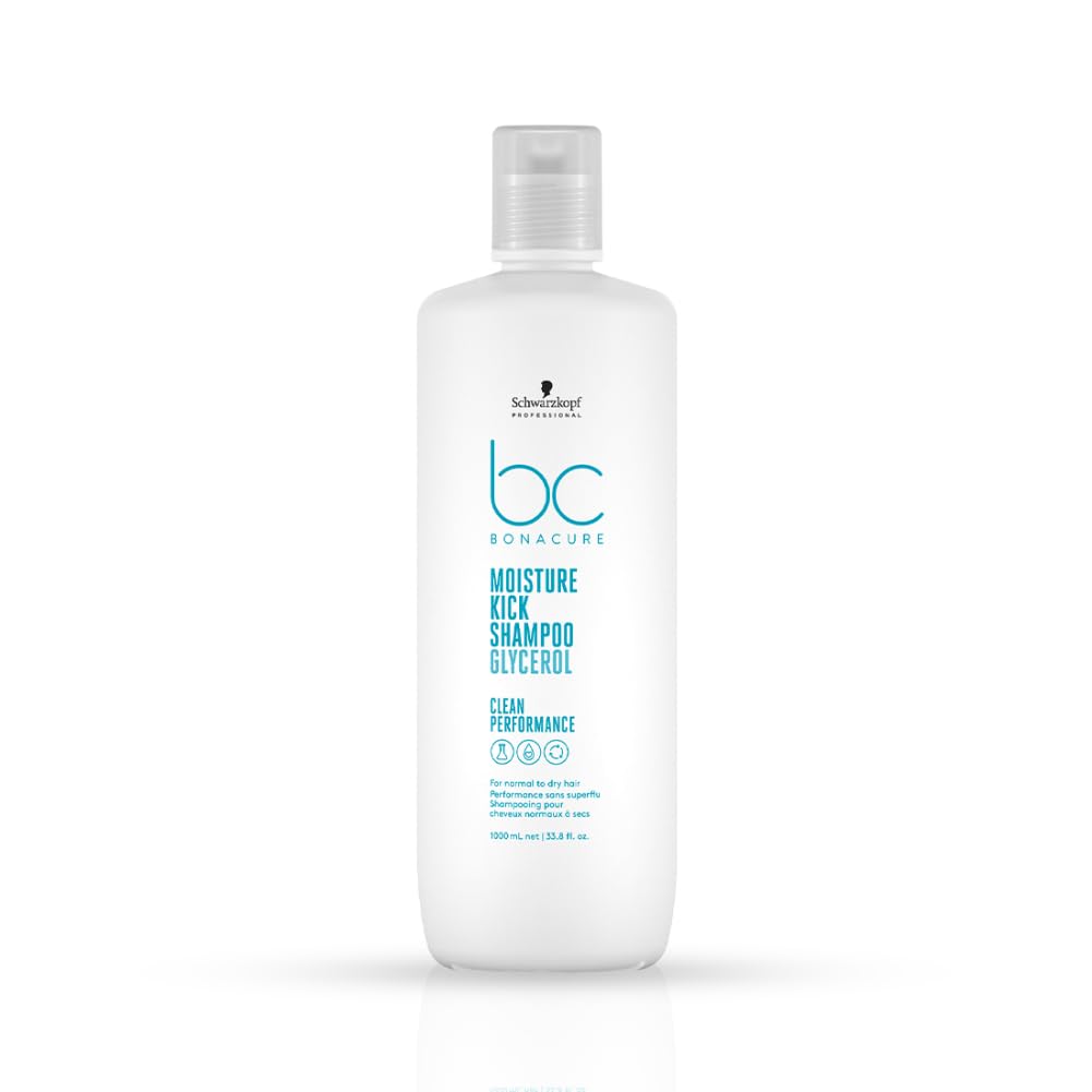 Schwarzkopf Professional Bonacure Hyaluronic Moisture Kick Micellar Shampoo | For Dry Hair | 1000ml