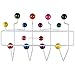 Poly and Bark Sphere Steel Wall Mount Coat Rack