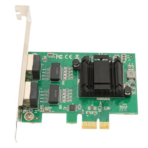 Tarjeta de red Gigabit PCIe para duplicar conexiones RJ45 en PC 5