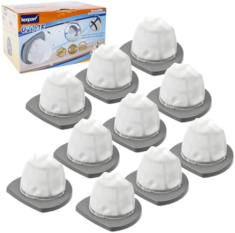 KEEPOW Featherweight Replacement Filters Compatible with Bissell Featherweight Stick Lightweight Bagless Vacuum 2033, 20331, 20333, 20336, 20339, 2033M (10 Pack) image 2
