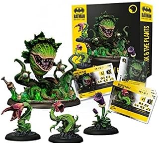 Knight Models Batman Miniature Game: Frank & The Plants â€“ 35MM Scale - Unpainted â€“ Ages 14+