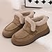 Imagen de Botas De Invierno Mujer Botas De Pelo Mujer Plataforma 36 Australianas Conguitos Zapatos con Plataforma Botines Invierno Planos Montaña Zapatos Impermeables Apreski Impermeable Agua Calzado Marrones