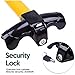 ZONETECH Car Steering Wheel Lock 2-Pack - Premium Quality Strong Durable Heavy Duty Anti-Theft Steering Wheel Lock