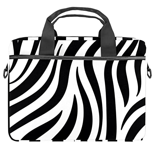 Sac ordinateur portable 13 à 14 pouces imprimé cheval et zèbre