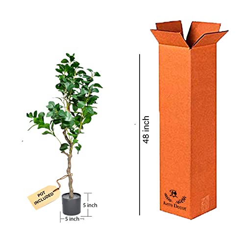 Image of Kayra Decor 4 Feet Magnolia Tree -Artificial Plants with Pot for Home Decor Big Size