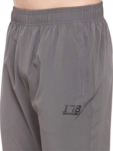 Image of Invincible Men's Athleisure Gym Wear Running Workout Training Fitted Track Pants