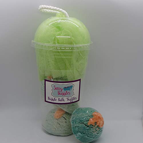 Cucumber/Melon Bubble Bath Truffle Shake by Sassy Bubbles