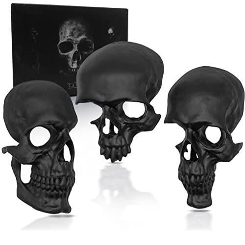 Gavia Gothic Wall Decor Set - Gothic Decor - Black Skull Decor For Home - Spooky Gifts - Grunge Room Decor - Goth Room Decor - Horror Decor - Gothic Home Decor - Gothic Bedroom Decor - Goth Decor #TOP17