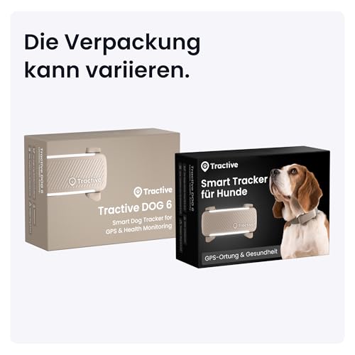 Tractive GPS Tracker Hund | 2025 Edition | Live-Ortung | Weglaufalarm | Aktivitätstracking | Gesundheitswarnungen | Bellverhalten | Empfohlen von Martin Rütter (Braun)