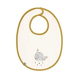 waschmaschinenfest bis 40 °C LÄSSIG Baby Kleinkind Lätzchen Medium wasserabweisend Klettveschluss/Medium Bib Little Water