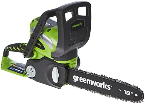 Greenworks 40V 12-Inch Cordless Chainsaw, Tool Only