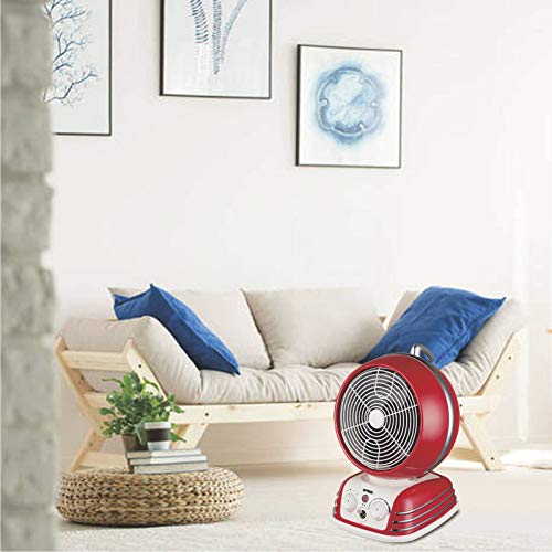 Optimus H-1418 Retro Design Oscillating Fan Heater #TOP1