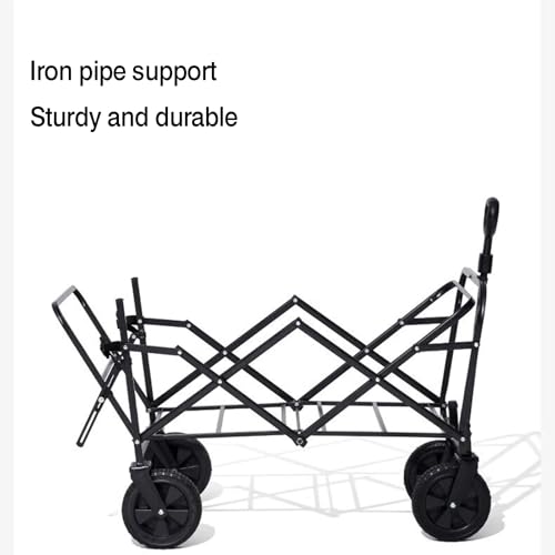 Carro utilitario plegable ideal para tus fines de semana de camping, compras y jardín 5