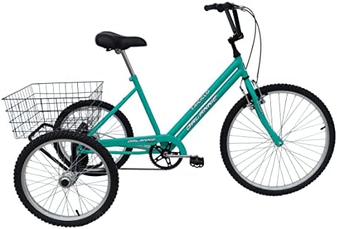 Bike Bicicleta Triciclo Adulto Aro 20 Food Bike Azul Turquesa