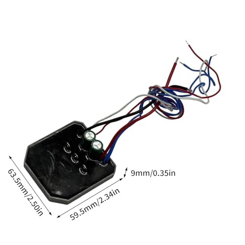 Placa de control para cortacésped sin escobillas de 32V-42V con luz 4