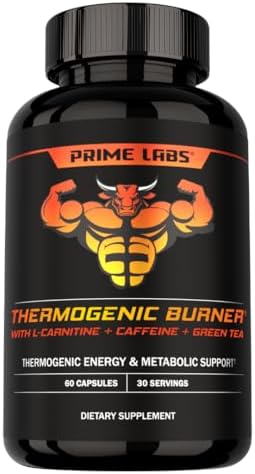 Prime Labs Thermogenic Fat Burner for Men - Weight Loss Supplemen...