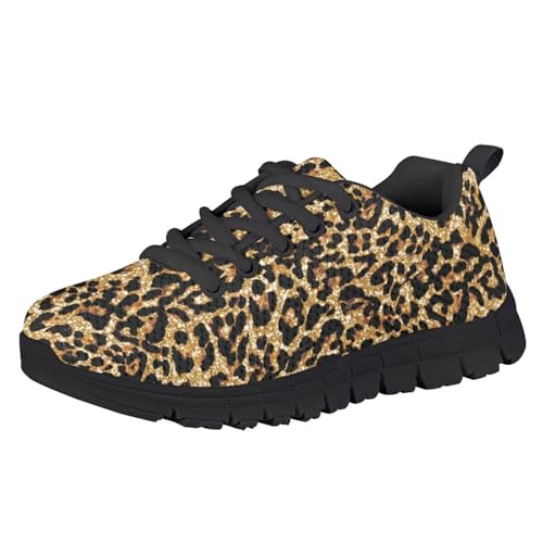SYtrade Kids Print Shoes Girls Athletic Tennis Shoes for Walking Sneakers Black Sole