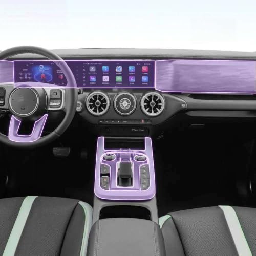 Película protectora de TPU para consola central de BMW Serie 7 G70 e i7 2023