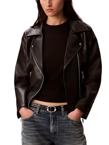 Cuir femme Calvin Klein fini les vestes rigides inconfortables