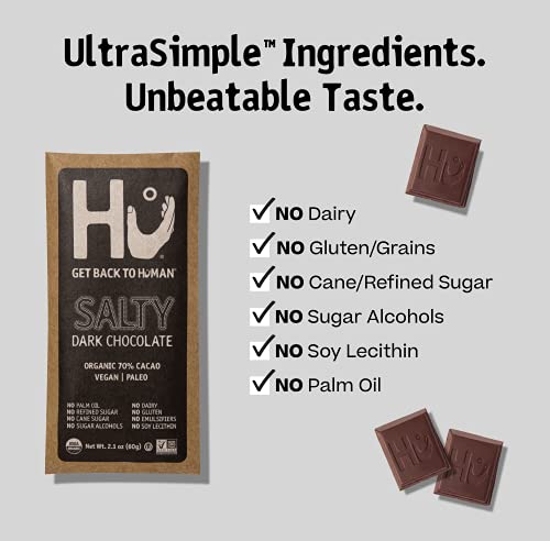 image for Hu Chocolate Bars | 12 Pack Salty Chocolate | Natural Organic Vegan, G