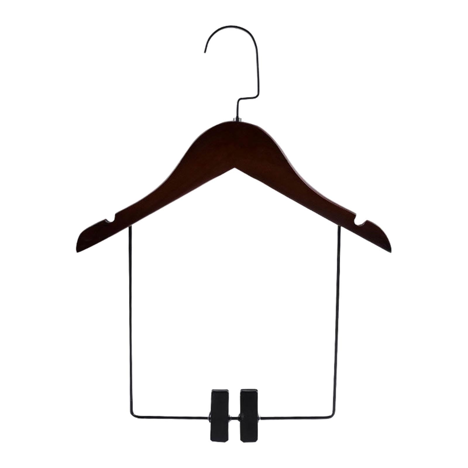 Hangers?Pants Hangers 2pcs,Elegant Hanger for Garment Organization(32cmx19cm)