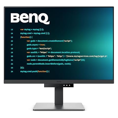 BenQ RD280U 28.2” 4K 3840x2560 3:2 Programming Monitor, Eye-Care, Nano Matte Panel, Coding Modes, MoonHalo Backlight, 90W USB-C, KVM, VESA Mount, Developer Monitor Cover