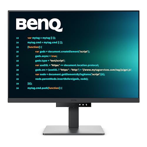BenQ RD280U 28.2” 4K 3840x2560 3:2 Programming Monitor, Eye-Care, Nano Matte Panel, Coding Modes, MoonHalo Backlight, 90W USB-C, KVM, VESA Mount, Developer Monitor by BenQ - Used condition - US$469.99