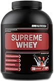 SRS Nutrition - Supreme Whey XXL, 1.900 g, Strawberry Yogurt | Hydro-optimized Whey Protein | mit Enzym Laktase und Pro-B Vitaminen | aspartamfrei | deutsche Premiumqualität